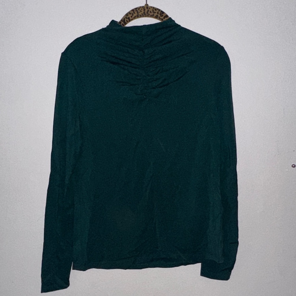 Ann Taylor Dark Green Blouse